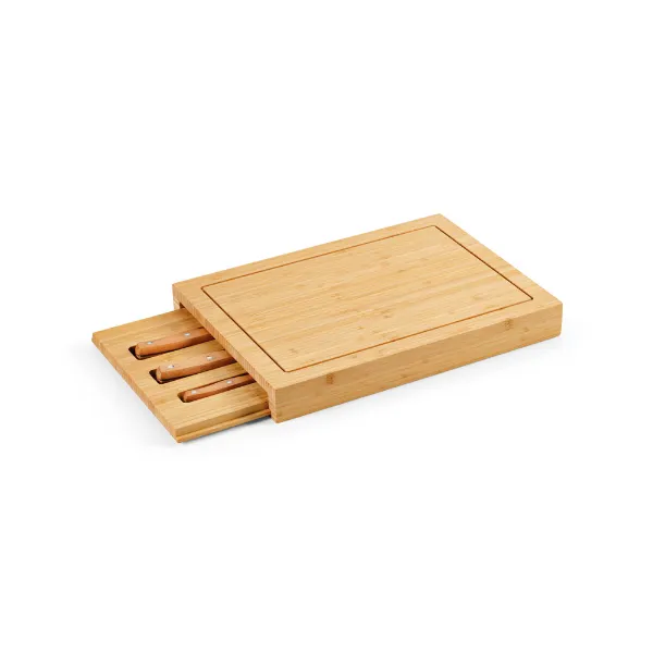 kit churrasco personalizado com 2 de tábuas em bambu com 3 facas inclusas kit churrasco personalizado com 2 de tábuas em bambu com 3 facas inclusas